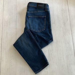 Express Athletic Skinny Hyper Stretch Jeans